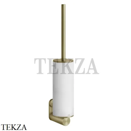 Gessi 316 ACCESSORIES Ёршик подвесной, композит белый 54719-727, Brushed Brass