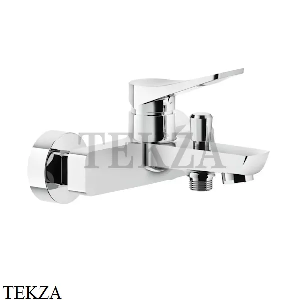 Gessi RILIEVO Смеситель для ванны с переключателем 59013-031, хром глянец