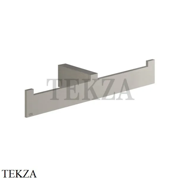 Gessi Rettangolo Полотенцедержатель двойной 20915-149, Finox Brushed Nickel