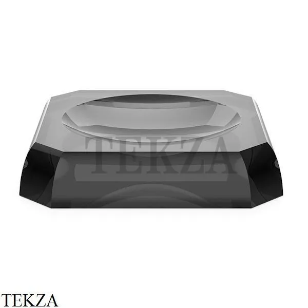 Decor Walther Kristall STS Мыльница настольная хрусталь 0931694, антрацит