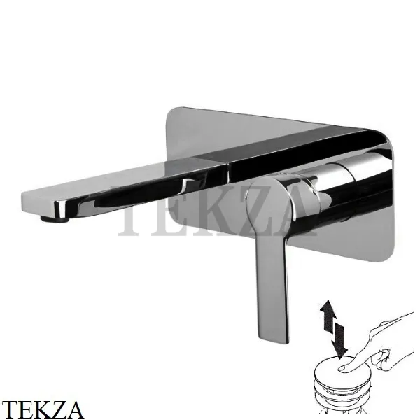 FIMA Carlo Frattini MAST Смеситель для раковины 15, внешняя часть, F3141WX5CN, Black chrome