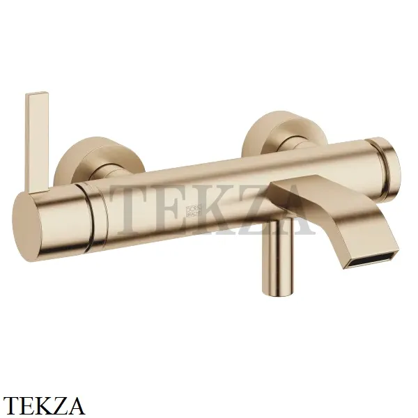 Dornbracht IMO Смеситель для ванны, без гарнитура 33200671-27, Brushed Light Gold