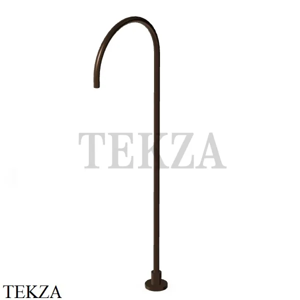 Zucchetti Helm Излив для раковины напольный Z92160.XP21, brushed chocolate PVD