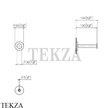 Dornbracht TARA Запасной держатель рулона бумаги 83590892-00, хром глянец