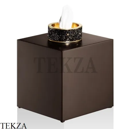 Decor Walther ROCKS Настольный диспенсер для салфеток Swarovski® 0934400, хром глянец