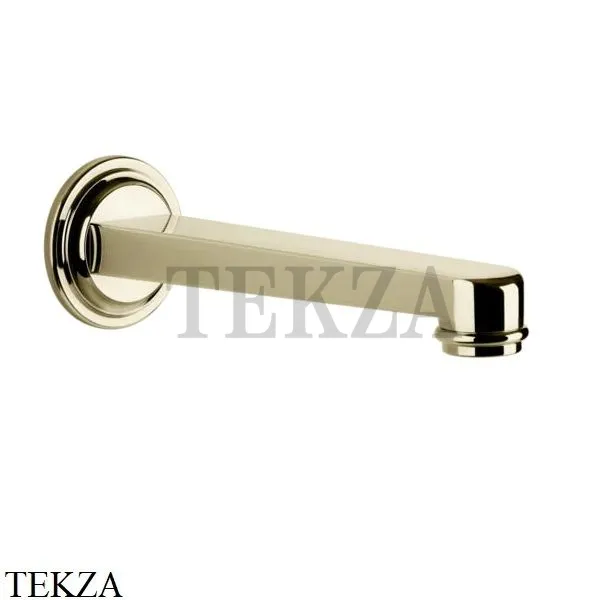 Gessi VENTI20 Излив настенный для ванны 65103-710, Brass PVD