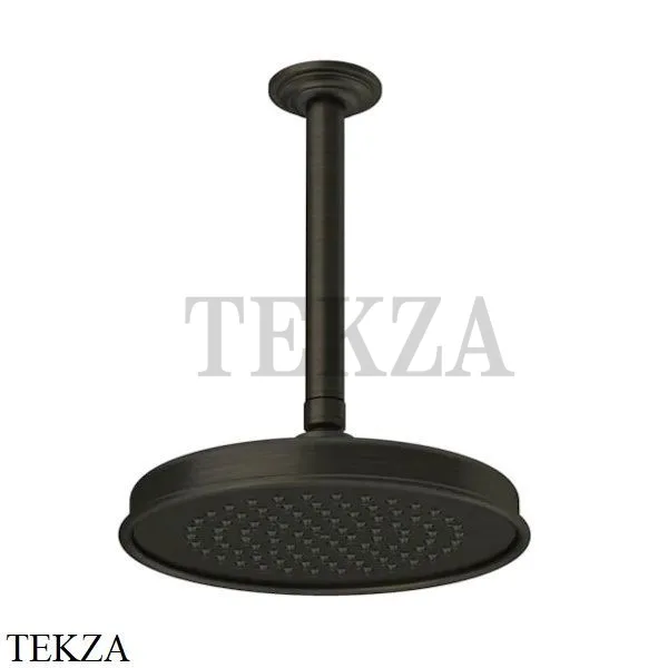 Gessi VENTI20 Верхний душ 200 с потолочным креплением 65152-187, Aged Bronze