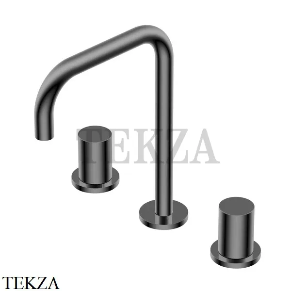 Ritmonio Diametro35 S Смеситель для раковины без донного клапана PR52AE201 F31, Frosted Black Chrome