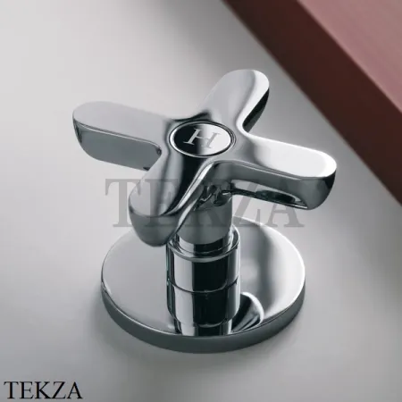 Fantini Icona Classic Смеситель для раковины 20 см, внешняя часть 53P6R013B, Matt British Gold PVD