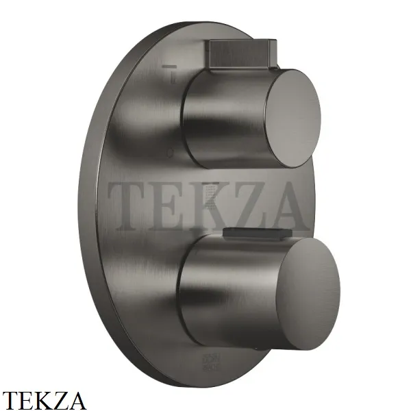 Dornbracht xTOOL Термостат для душа 3 потока, внешняя часть 36427970-99, Dark Platinum matt