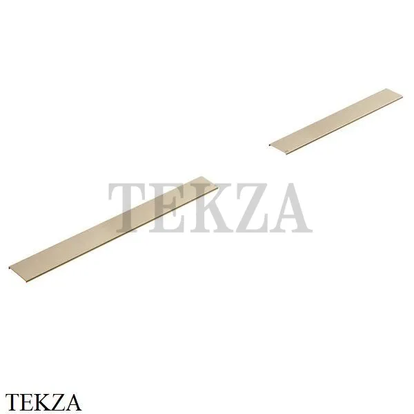 Gessi Shower G Drains Боковая крышка 90см для сливной фитинга, 67057-727, Brass Br. PVD