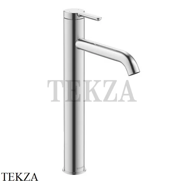Duravit C.1 Смеситель для раковины высокий, без сливного гарнитура C11040002010, хром глянец