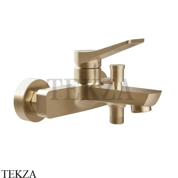 Gessi RILIEVO Смеситель для ванны с переключателем 59013-726, Warm Bronze Br