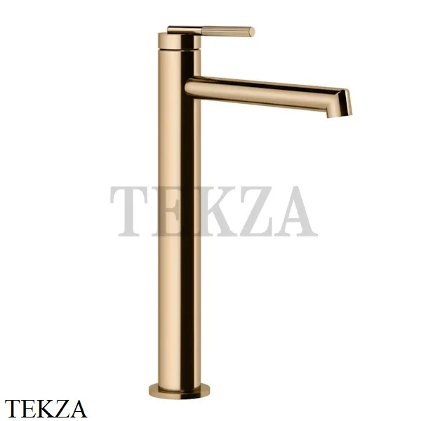 Gessi INGRANAGGIO Смеситель для раковины высокий, без гарнитура 63506-735, Warm Bronze PVD
