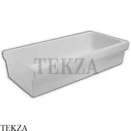 Hatria SPECIALS Раковина хозяйственная на столешницу, без перелива YN0501, белый глянец