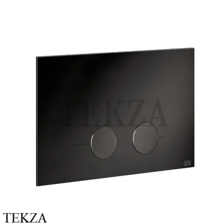 Gessi Total look Клавиша смыва для инсталляции Geberit Sigma 8 и Sigma 12, 54611-706, Black Metal