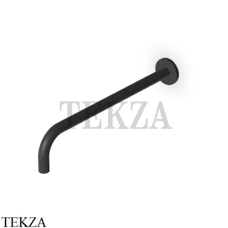 Zucchetti Кронштейн настенный 35 см для верхней лейки Z93027.N6, черный матовый