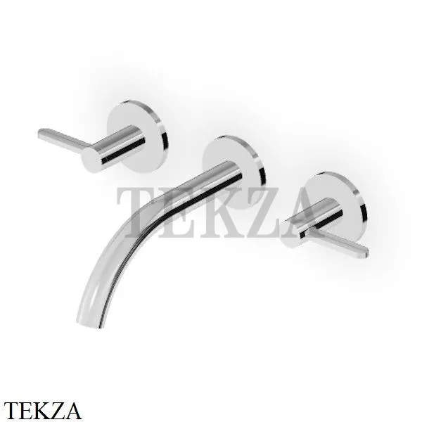 Zucchetti Isy22 Смеситель для раковины 175, внешняя часть ZIS3640, хром глянец