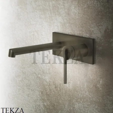 Gessi INGRANAGGIO Смеситель для раковины длинный излив, внешняя часть 63583-299, Black XL