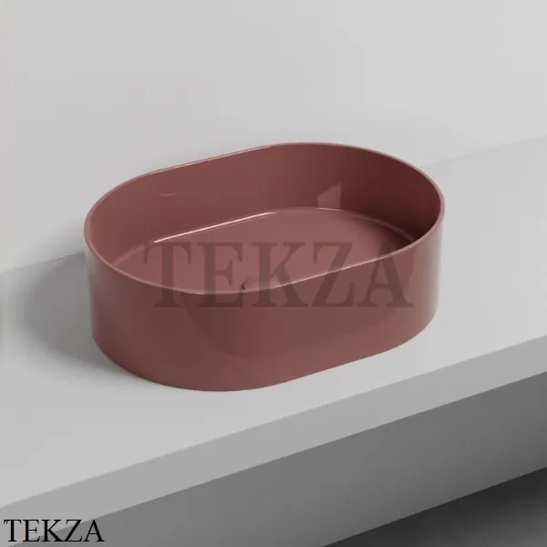 Cielo Theo Oval Раковина накладная, овал, без перелива THLAO CO, Corallo