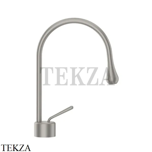 Gessi Goccia Смеситель для раковины, без сливного гарнитура 33601-147, Chrome Brushed