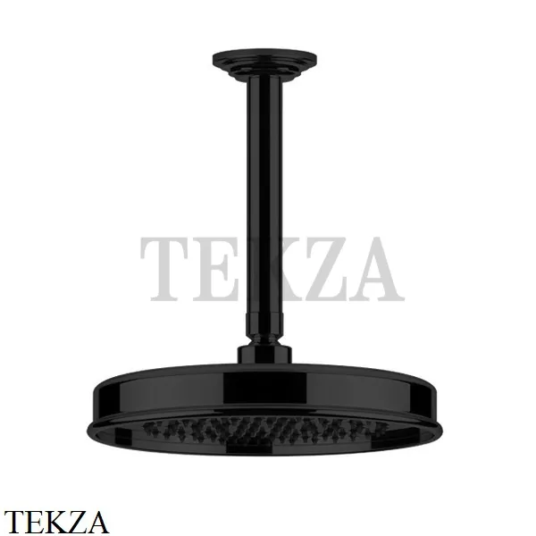 Gessi VENTI20 Верхний душ 200 с потолочным креплением 65152-299, Black XL