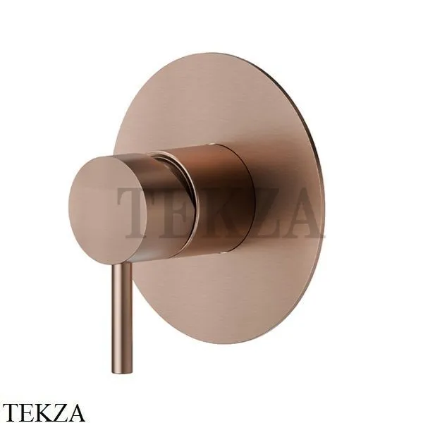 Newform X-Steel 316 Смеситель для душа, внешняя часть, сталь 69675EX.59.067, PVD Brushed copper bronze