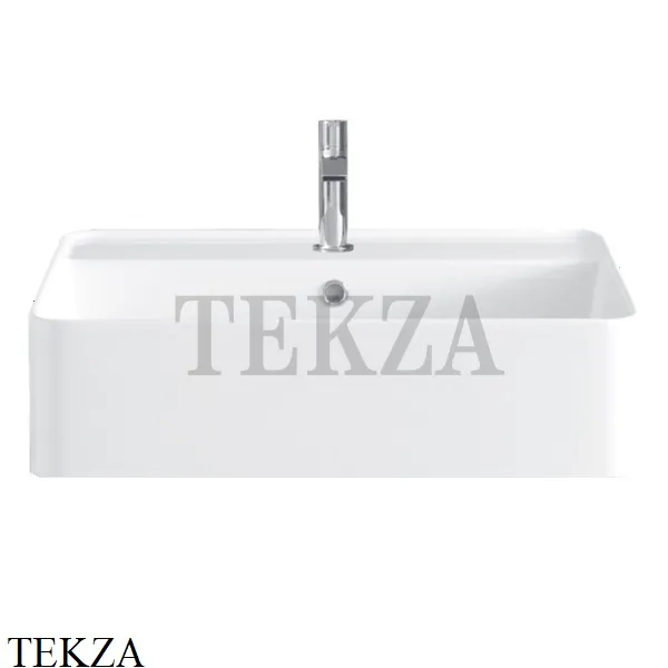 NIC Design Semplice Раковина накладная с 1 отв., с переливом 001 384 C/F 003, белый матовый