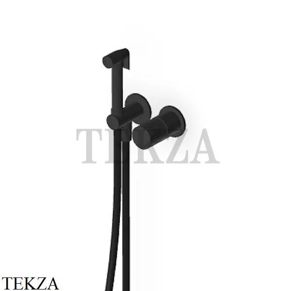 Zucchetti Todd Гигиенический душ с отдельным смесителем ZTD417.N1, черный goffrato