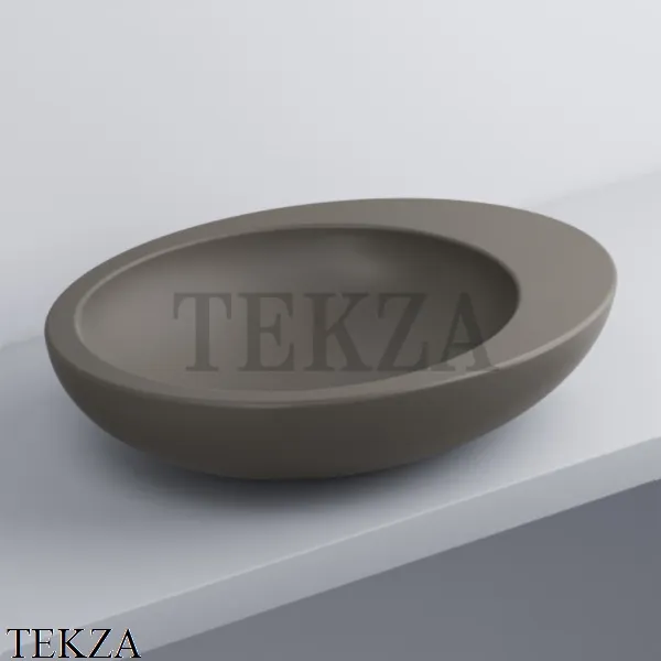 Cielo Le Giare Раковина накладная, без перелива LGLA60 FN, Fango