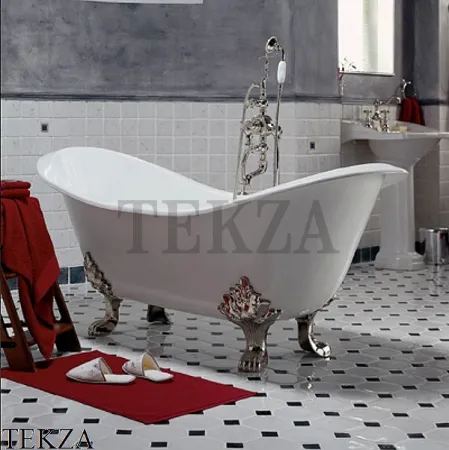 Herbeau IMPERIALE 180 Ванна чугунная на лапах отдельностоящая
