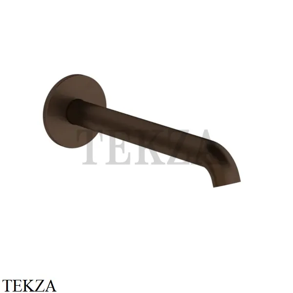 Gessi Origini WARM Излив для раковины на стену средний 66102-845, Dark Bronze