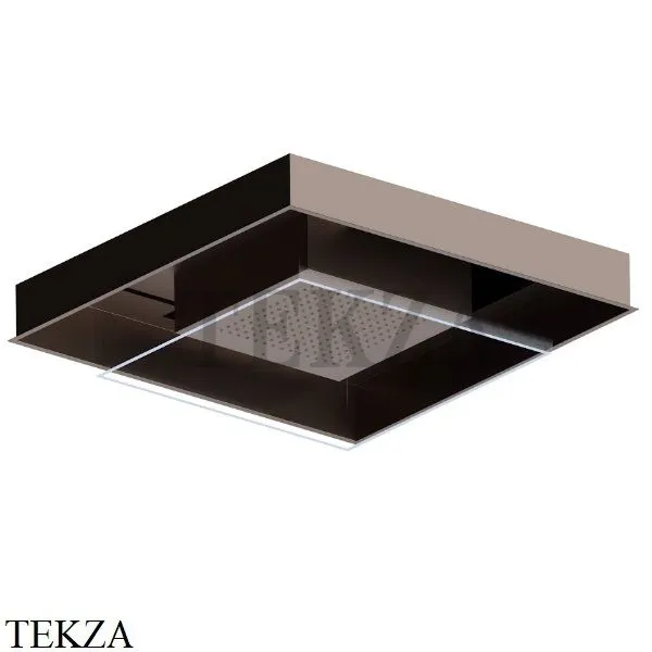 Newform Встроенная душевая лейка, хромотерапия, с кнопкой 688.M0.075, Copper glossy-Copper glossy