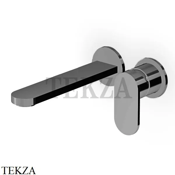 Zucchetti Octo Смеситель для раковины 225, внешняя часть ZOC745.C51, brushed metal black