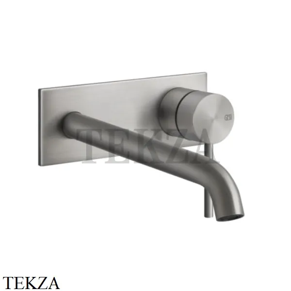 Gessi 316 FLESSA Смеситель для раковины, внешняя часть, 17-20 см 54090-239, Steel Brushed
