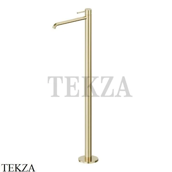 Newform XT Смеситель для раковины напольный, внешняя часть, 4221E.61.020, PVD Glossy Gold