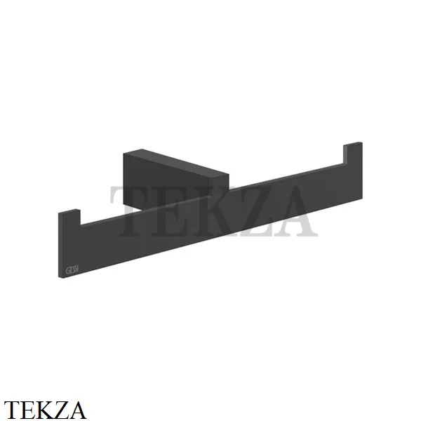 Gessi Rettangolo Полотенцедержатель двойной 20915-299, Black XL