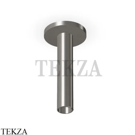 Zucchetti Кронштейн потолочный 10 см для верхней лейки Z93026.C51, brushed metal black