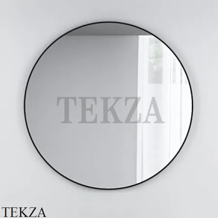 CIELO CATINO ROUND MIRROR Зеркало круглое 120 без подсветки CASPT NM, черный матовый