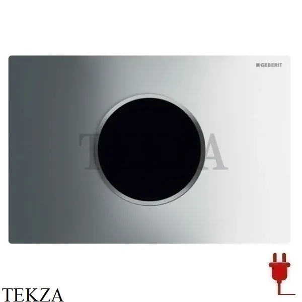 Geberit Sigma10 Клавиша смыва бесконтактная, питание от сети 115.907.KH.1, хром глянец, хром матовый 