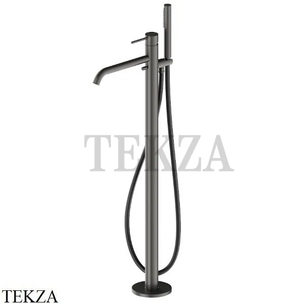 Newform XT Смеситель для ванны напольный, внешняя часть 4278E.M0.077, Carbon Satin
