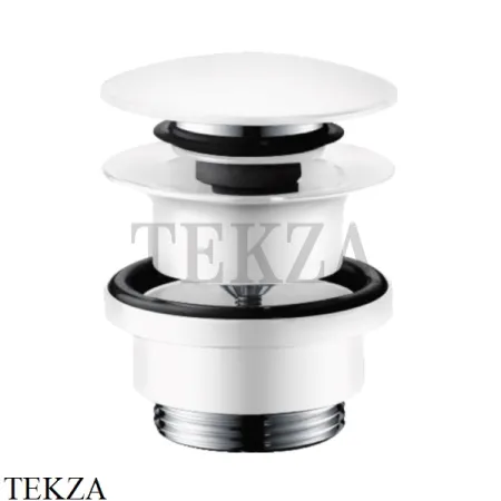 Hansgrohe Push-open Донный клапан нажимной 50100700, белый матовый