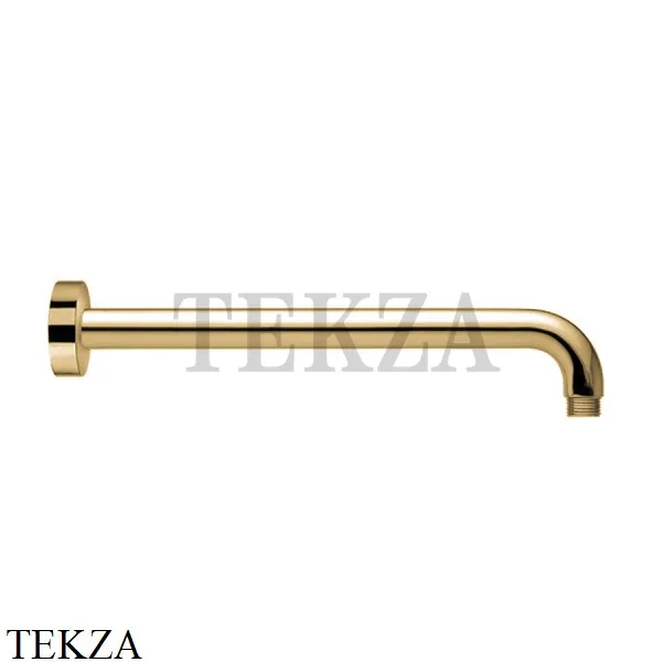 Fantini Кронштейн настенный для душевой лейки 30 см 86P68027, Matt British Gold