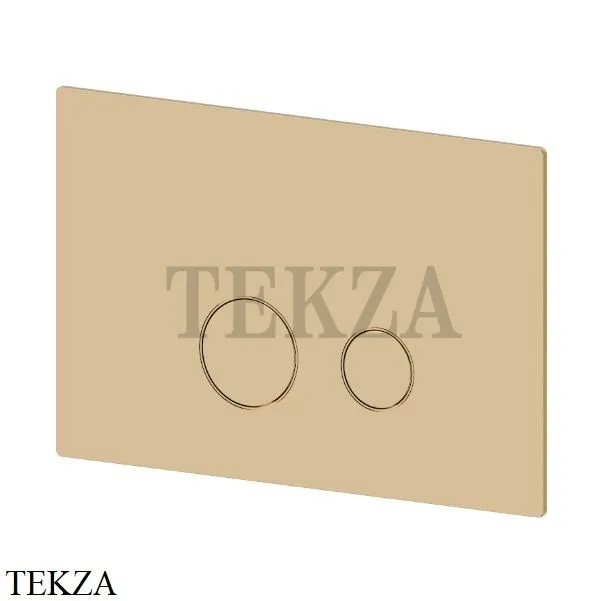 Newform Клавиша смыва для инсталляции TECE, 887.61.020, PVD Glossy Gold