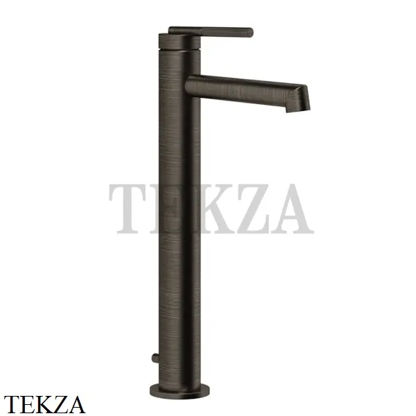 Gessi INGRANAGGIO Смеситель для раковины высокий, с донным клапаном 63503-187, Aged Bronze