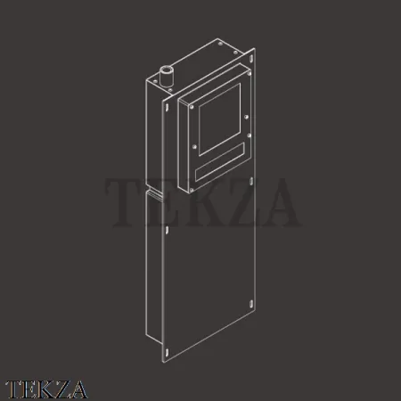 CEA Hydroplate скрытая часть для гидроёршика с держателем туалетной бумаги, BOX38