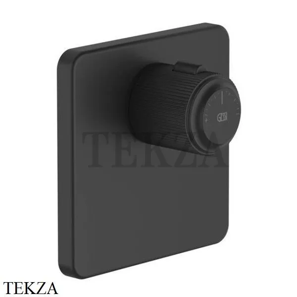 Gessi VENTI20 Термостат для душа, внешняя часть 65316-299, Matte Black