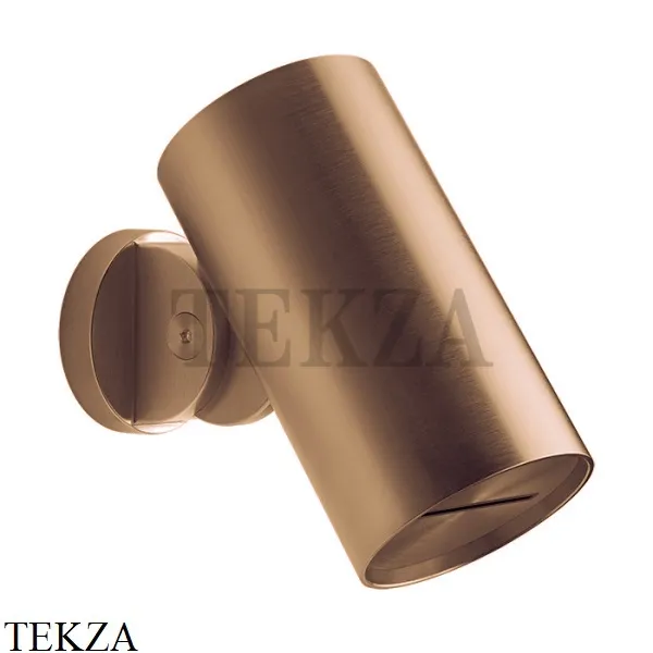 Gessi 316 SPOTWATER FLESSA Душевая головка настенного крепления, водопад 57207-726, Warm Bronze Br.