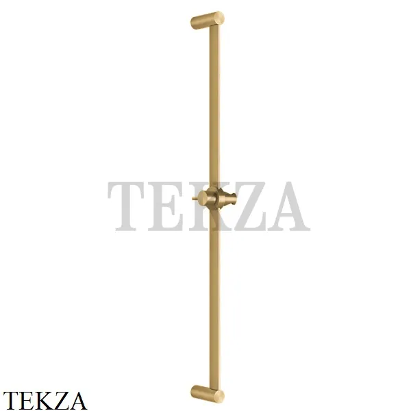 Gessi 316 SHOWER Штанга для душа с держателем 54042-727, Brushed Brass