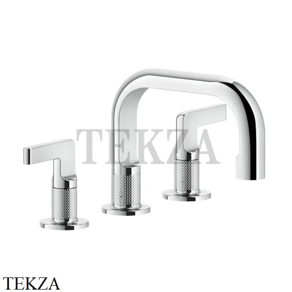 Gessi INCISO Смеситель для раковины, с донным клапаном 58011-031, хром глянец